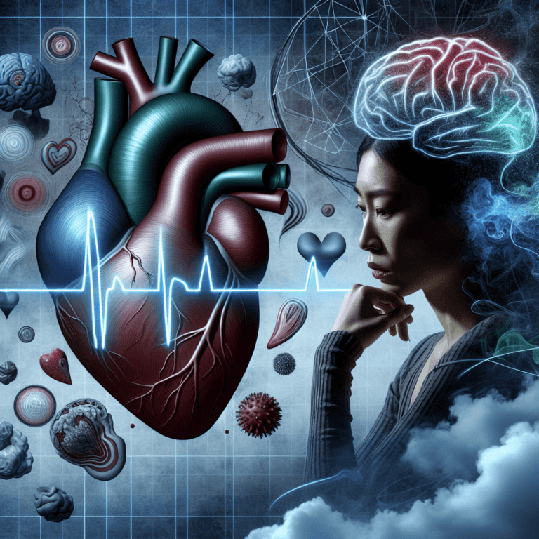 An abstract image featuring a pulsating heart at the center, with a vivid electrocardiogram (ECG) line running through it, symbolizing urgency. Surrou