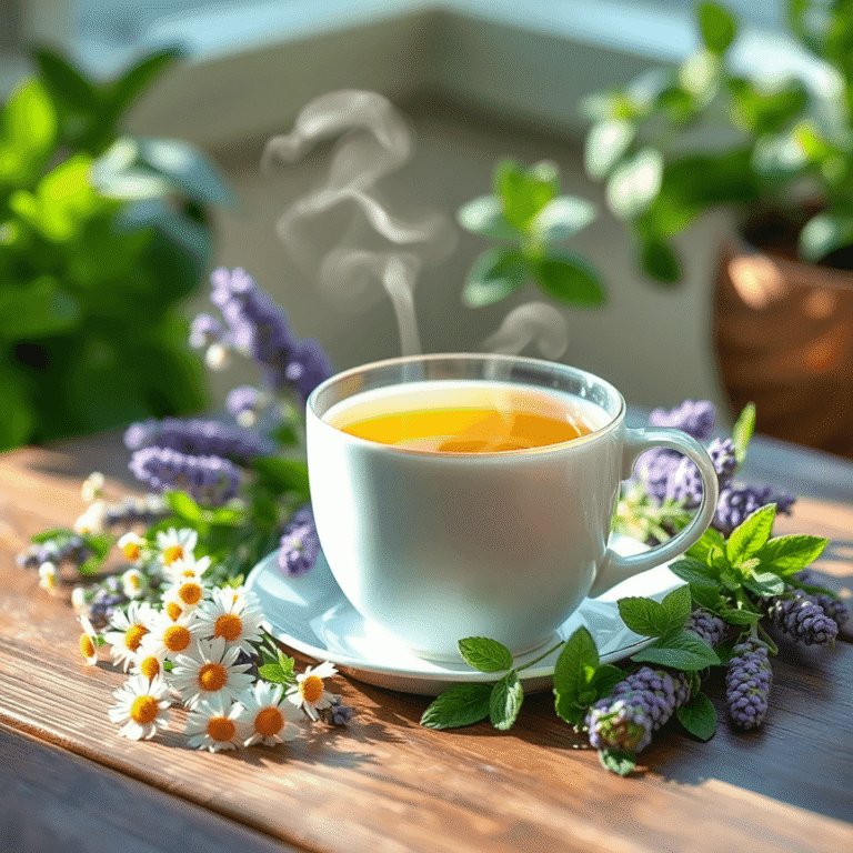 Herbal Teas for Stress Relief: Evidence-Based Benefits and Recipes