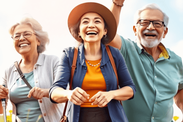 What Age Is Old: What You Need to Know Group of older adults enjoying outdoor activities, smiling and active in a bright, uplifting setting symbolizing healthy aging.