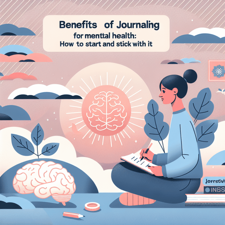 Benefits of Journaling for Mental Health: How to Start and Stick With It