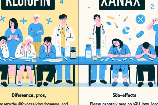 Klonopin vs Xanax: Differences, Pros and Cons