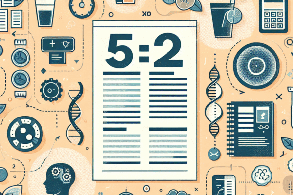 Fasting Two Days a Week: 5:2 Basics, Benefits, and Meal Ideas