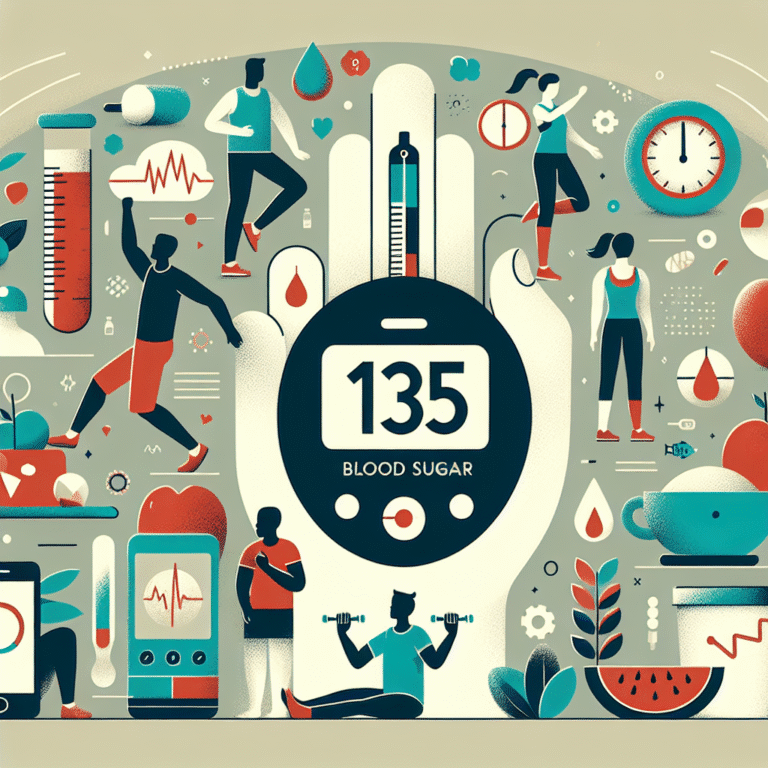 135 Blood Sugar: What It Means and How to Respond