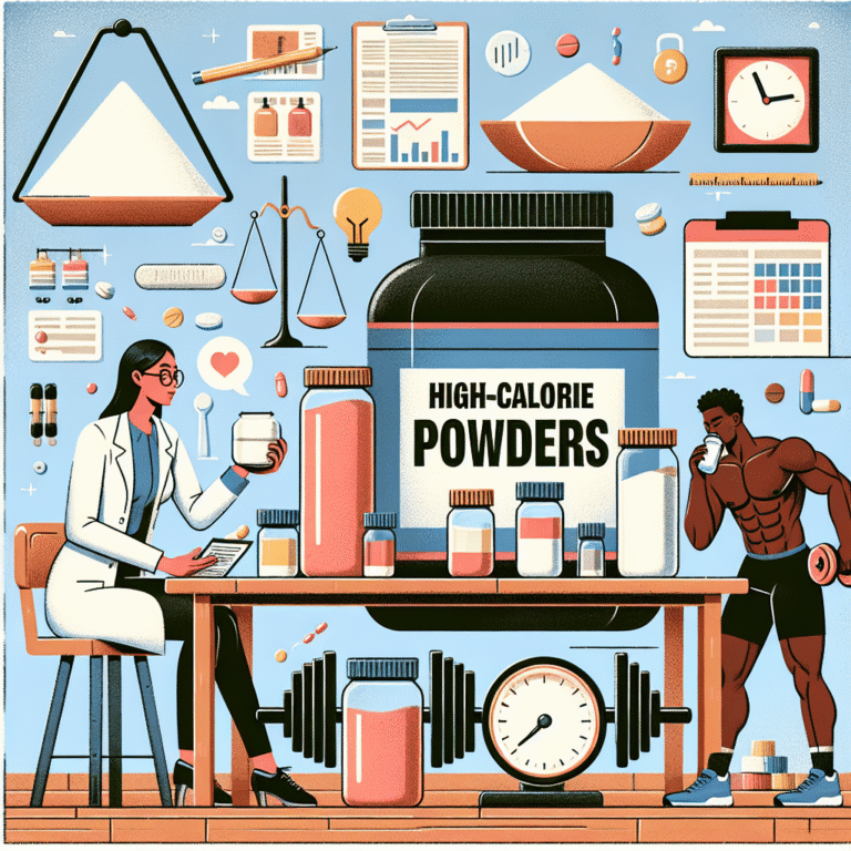 High-Calorie Powders and Supplements: Safe Ways to Increase Daily Intake